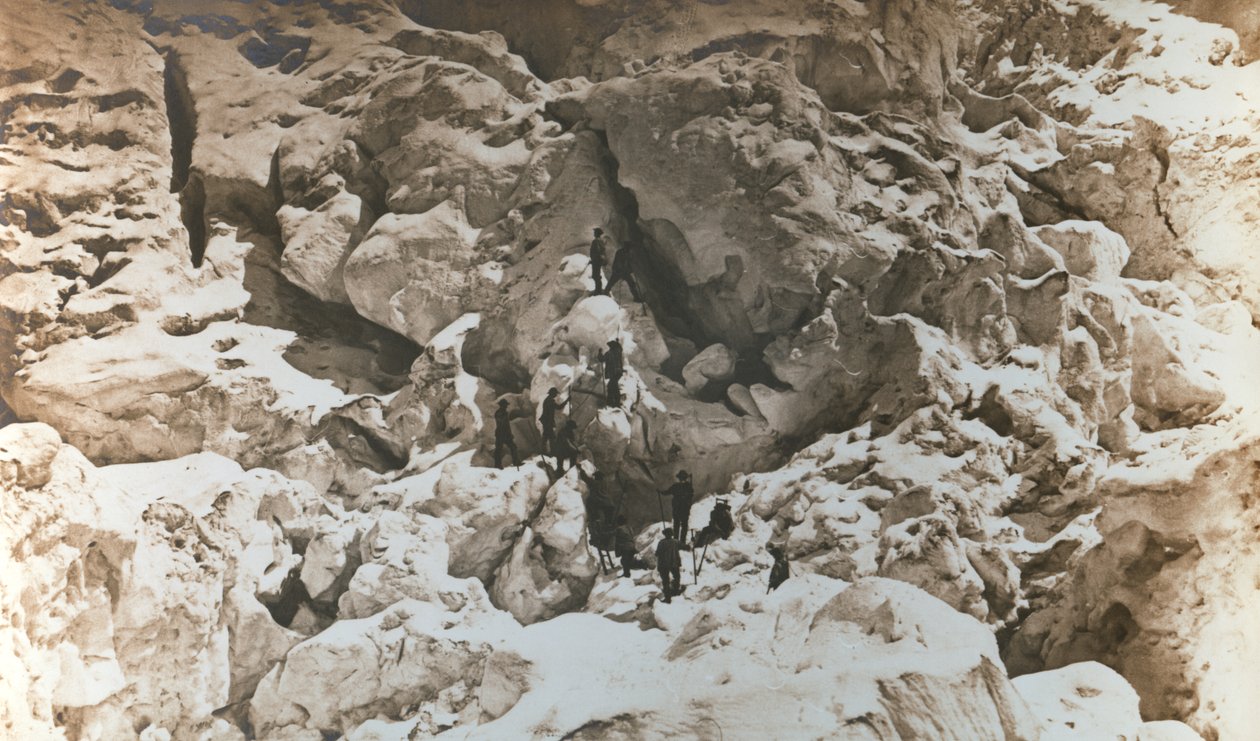 Savoie 41 - Landskap av stiger, ca. 1860 av Bisson Freres Studio