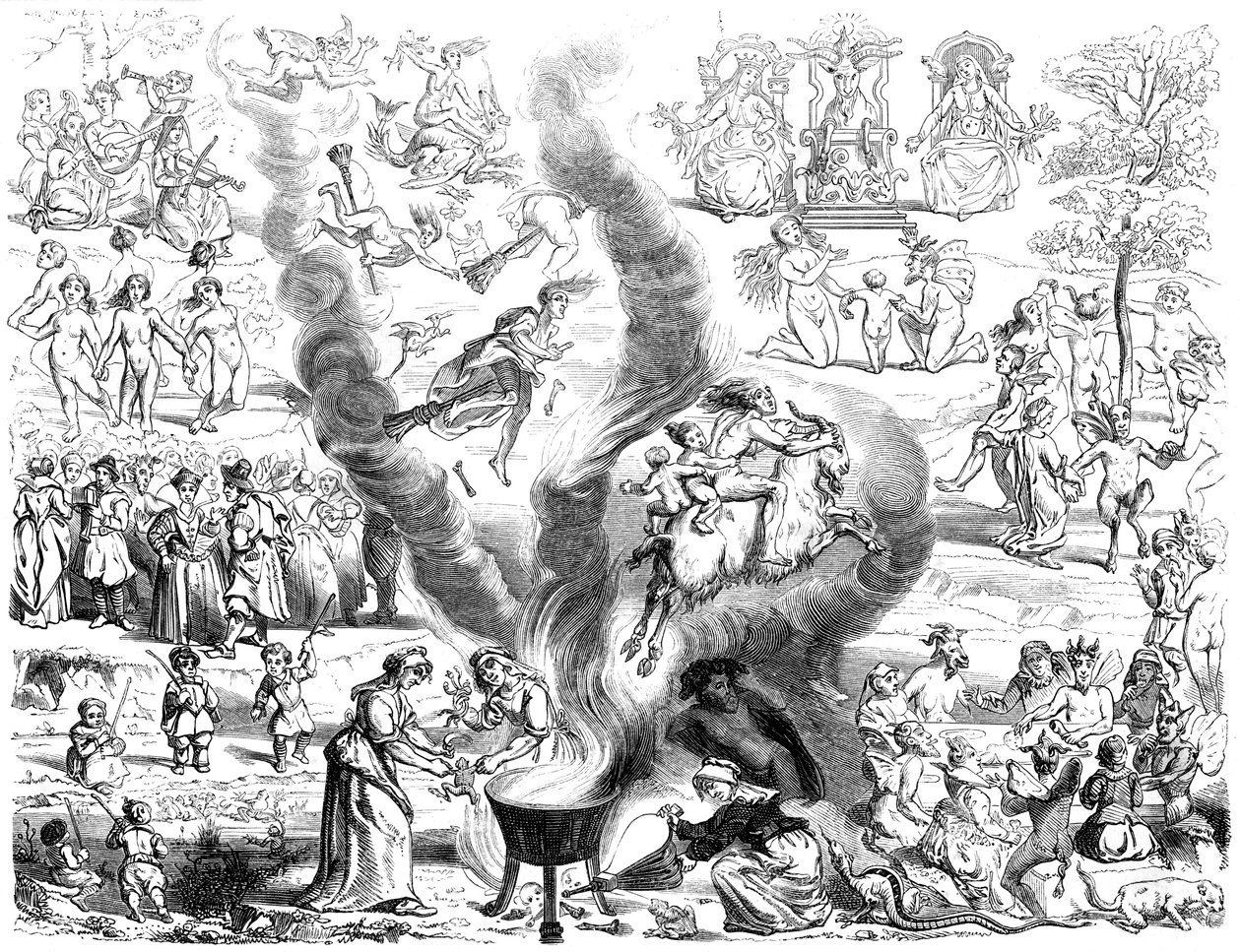Sabbaten, 1500-tallet 1849. av Bisson and Cottard