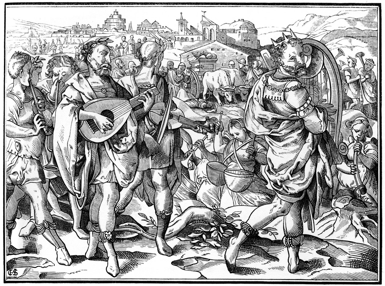 Vandrende minstreler, 1574 1849. av Bisson and Cottard