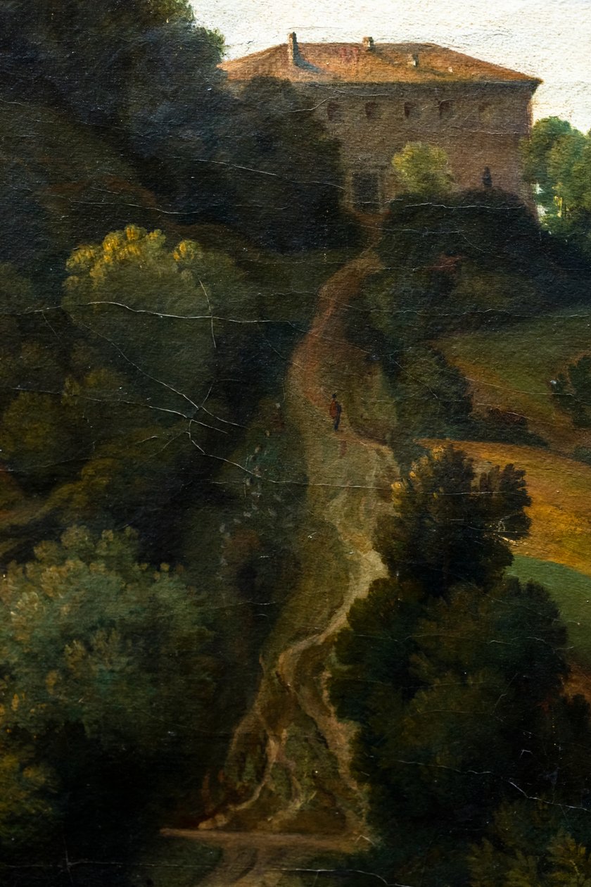 Villa Madame i Roma, detalj av Blaise-Alexandre Desgoffe
