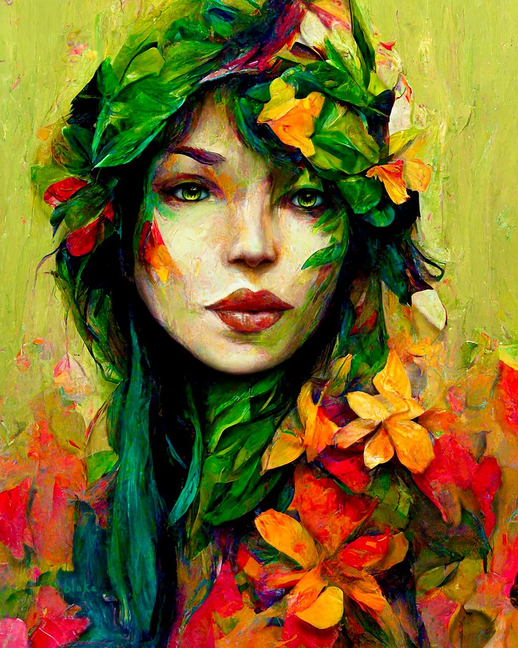 Natural Beauty, ca. 2022 (Digital Art) av Blake Munch