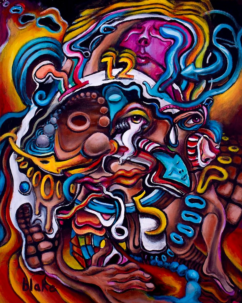 The Watch Series, nummer 2, ca. 2022 (digital) av Blake Munch