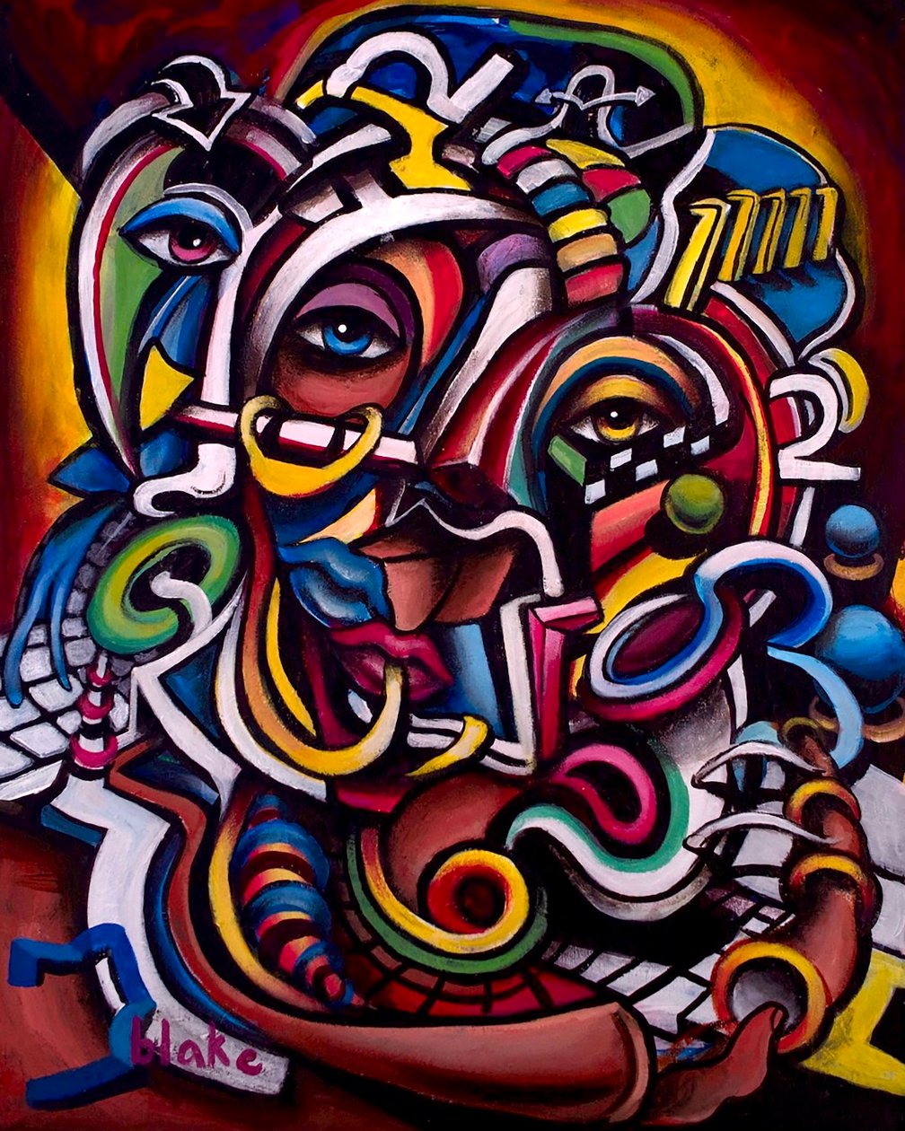 The Watch Series, nummer 4, ca. 2022 (digital) av Blake Munch