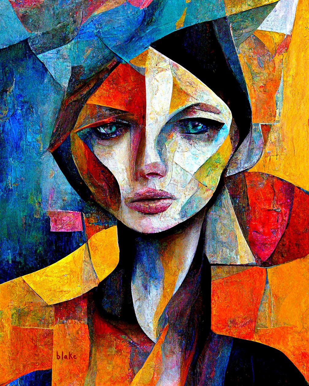 Your Skin Makes Me Cry, ca. 2022 (Digital Art) av Blake Munch