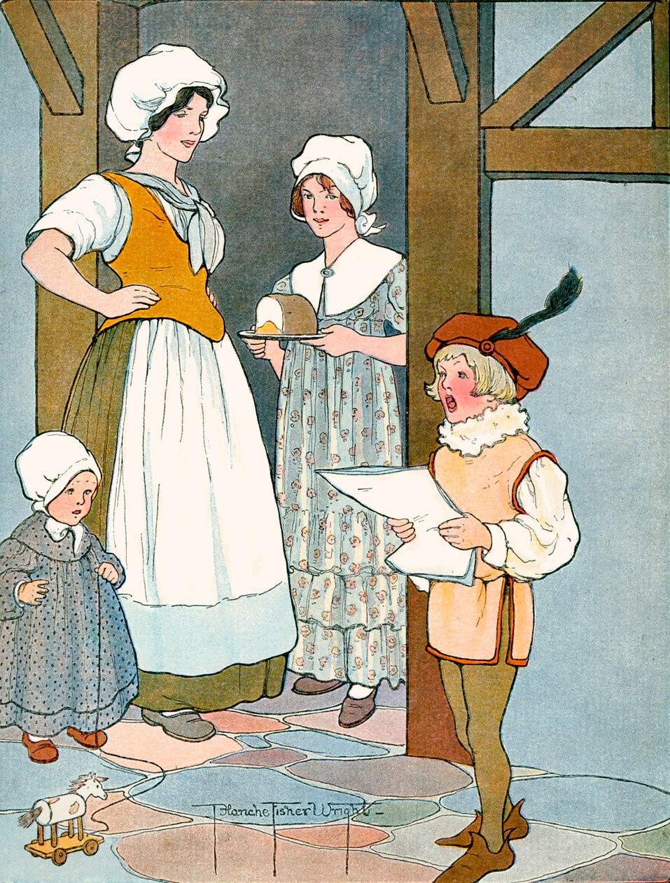 Lille Tom Tucker, av Blanche Fisher Wright av Blanche Fisher Wright