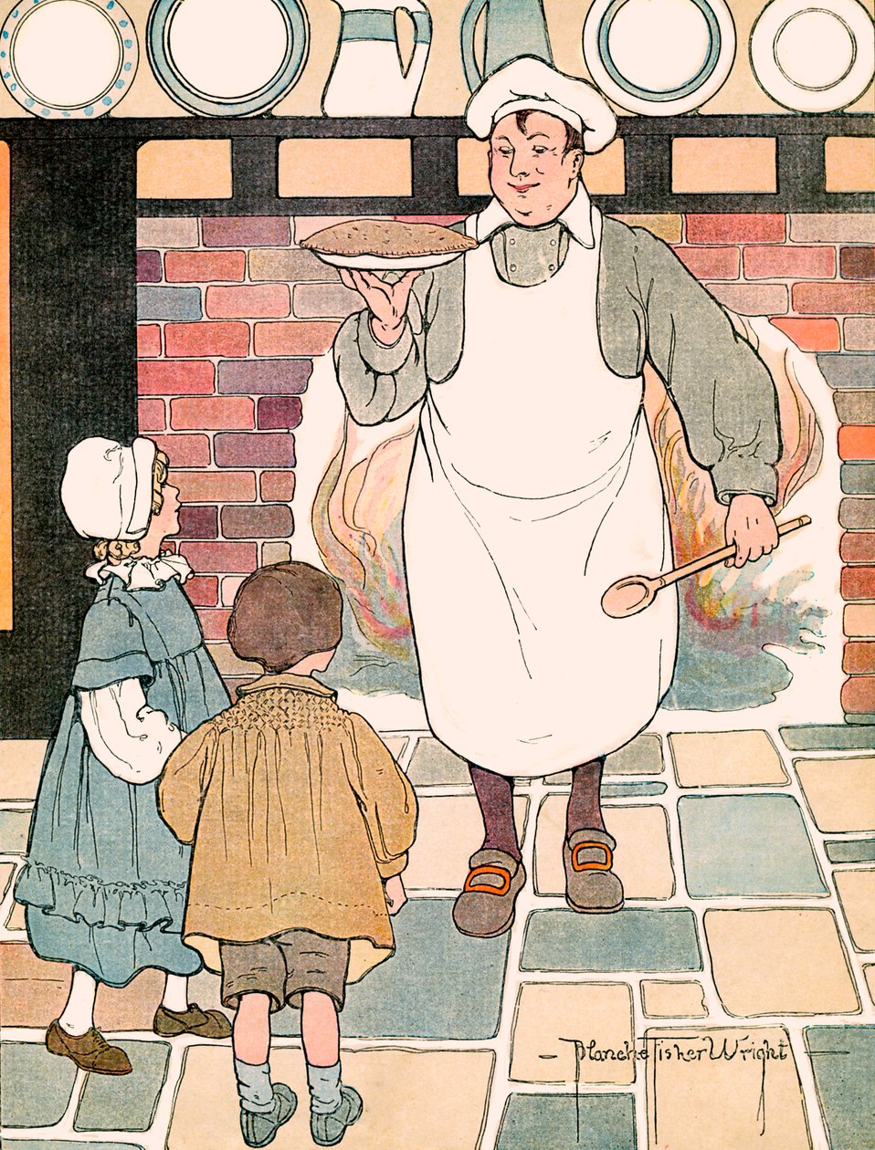 Pat-a-Cake, illustrert av Blanche Fisher Wright av Blanche Fisher Wright