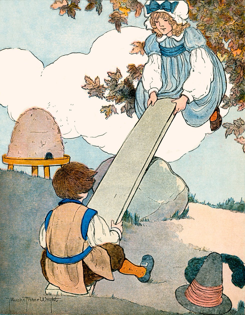 See-Saw, av Blanche Fisher Wright av Blanche Fisher Wright