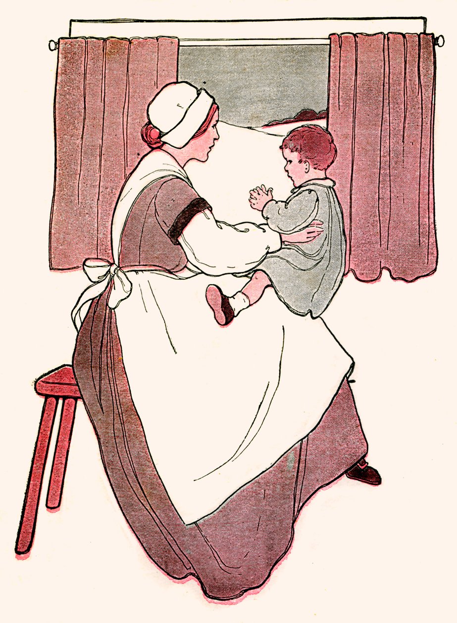 Clap Handies, illustrert av Blanche Fisher Wright av Blanche Fisher Wright