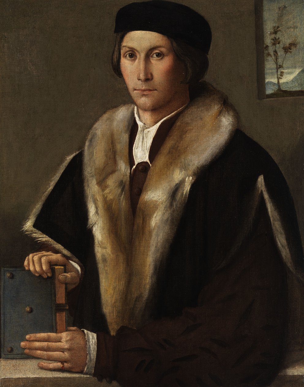Portrett av en ung forsker av Boccaccio Boccaccino