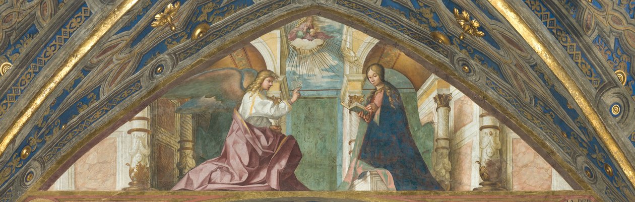 Sopran, Boccaccio Boccaccino, bebudelse 1506-07 av Boccaccio Boccaccino