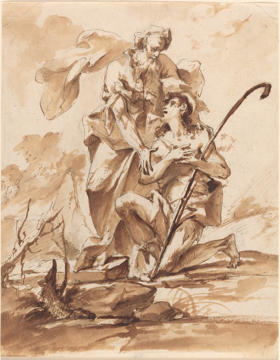 Return of the Prodigal Son av Bohemian 18th Century