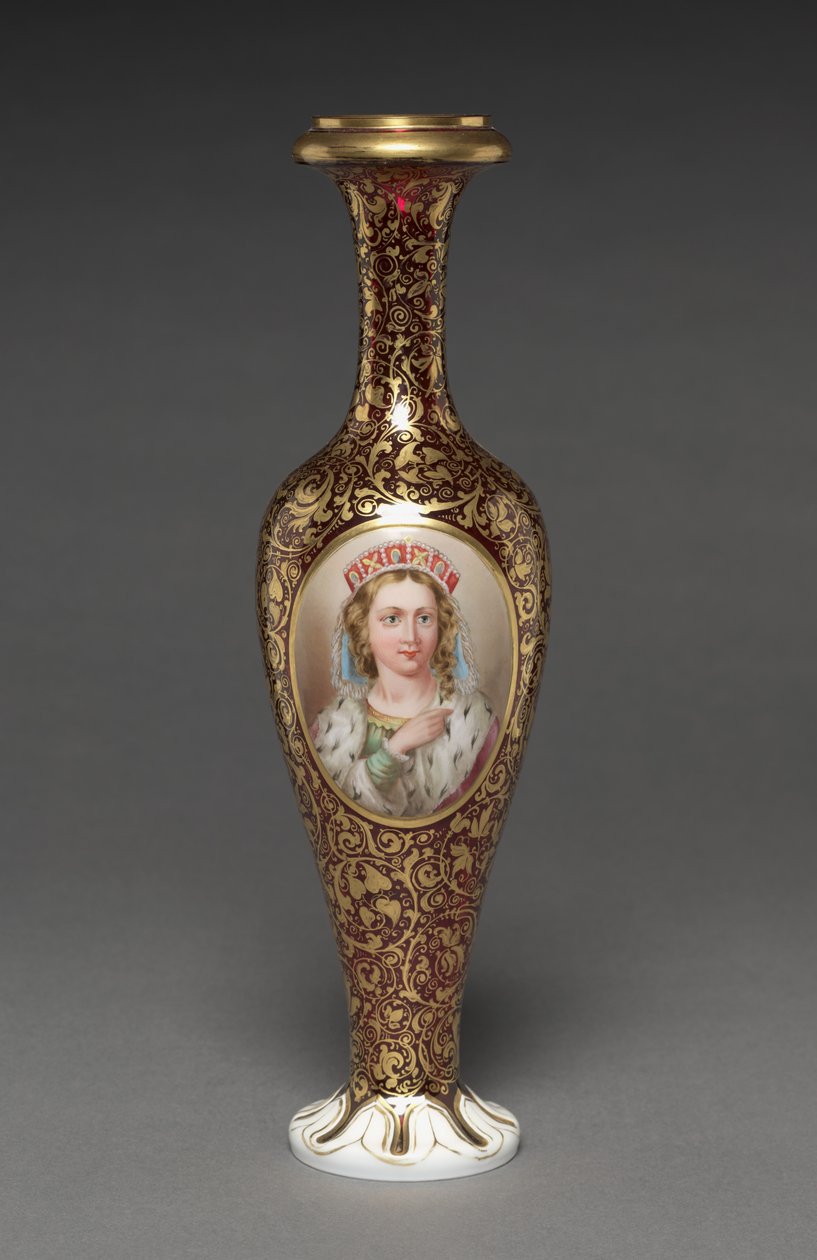 Vase, 1840-60 av Bohemian School