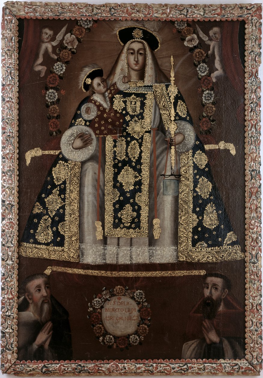 Barmhjertighetens jomfru, La Peregrina av Bolivian School