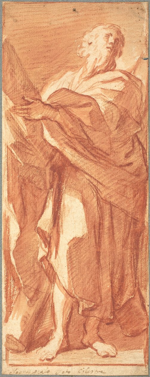 Saint Andrew av Bolognese 17th Century