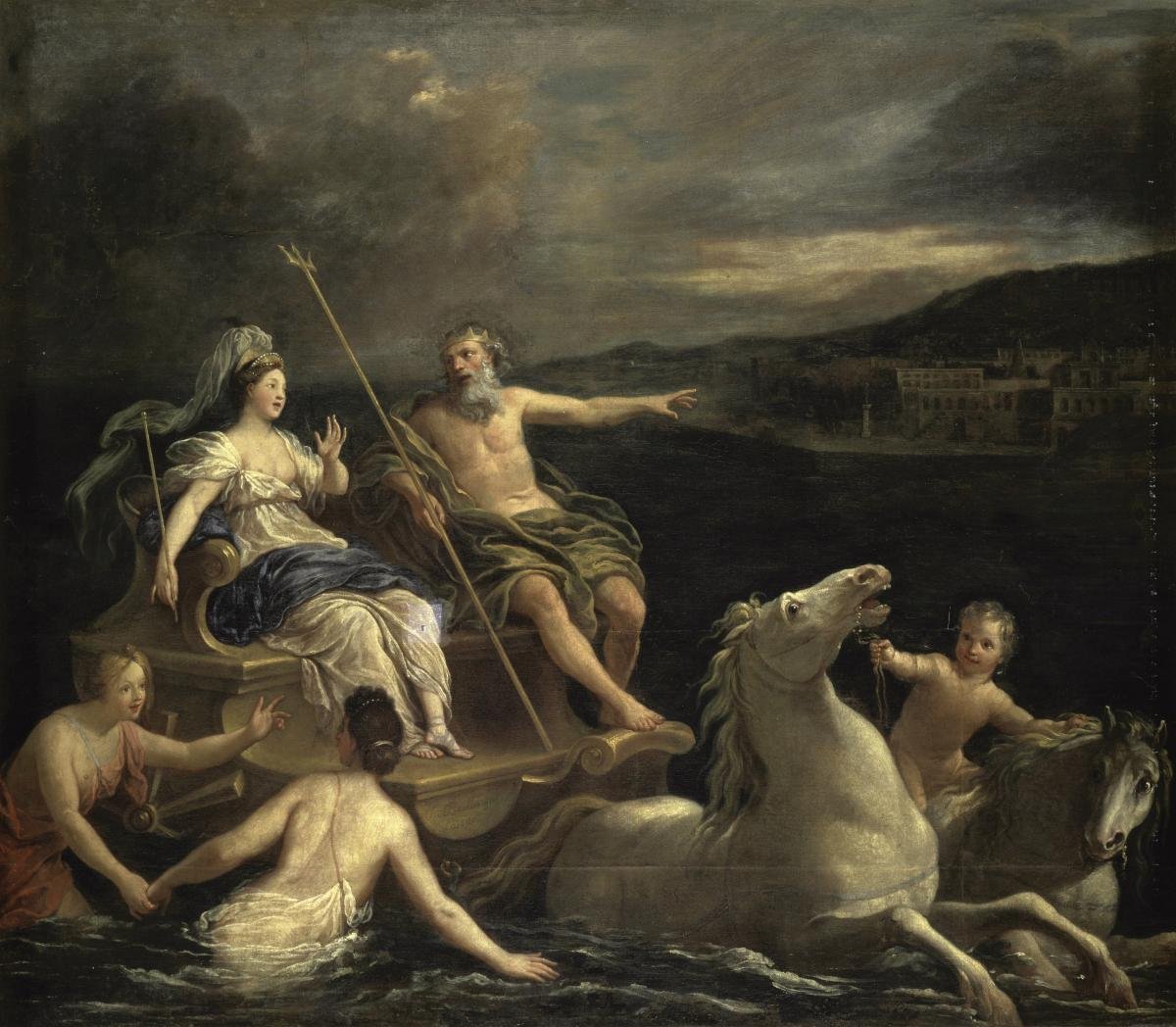 Triumf av Neptun av Bon Boullogne