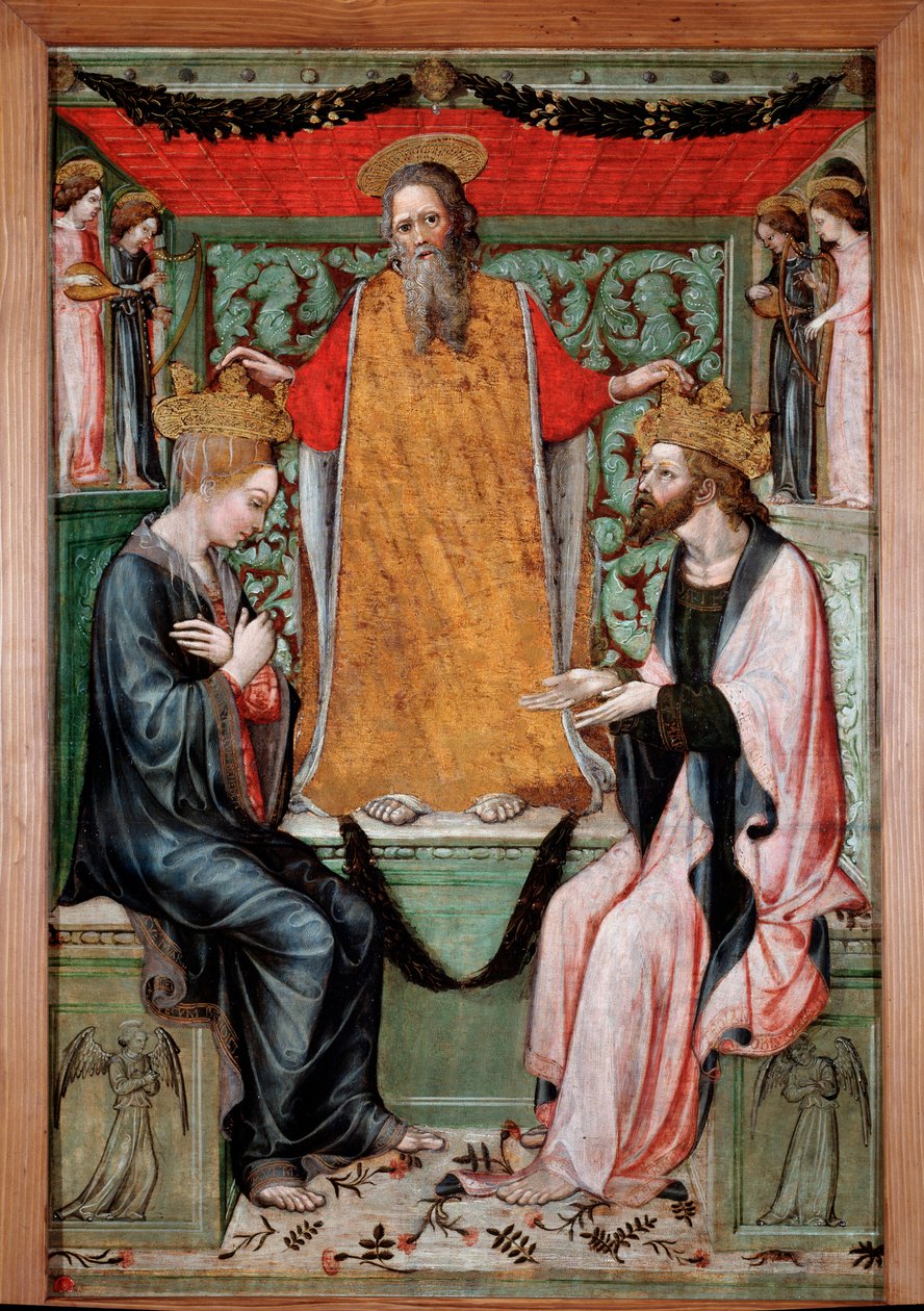 Kroningen av jomfruen og Kristus (maleri av Bonifacio Bembo