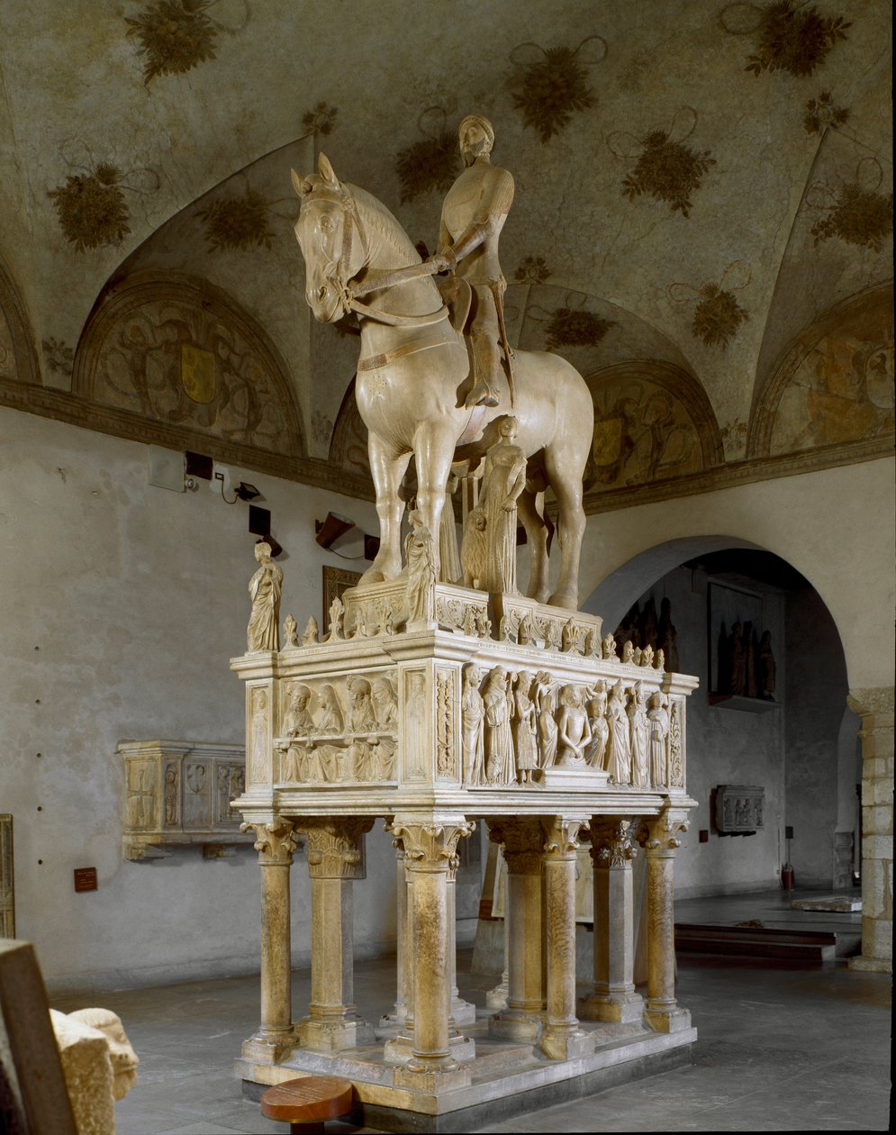 Ridemonument til hyllest til Bernabo Visconti (skulptur) av Bonino da Campione
