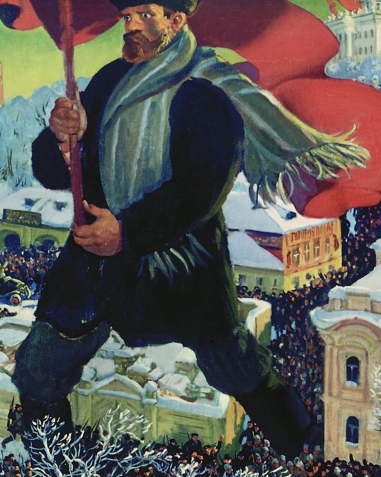 Ukjent tittel av Boris Mikhailovich Kustodiev