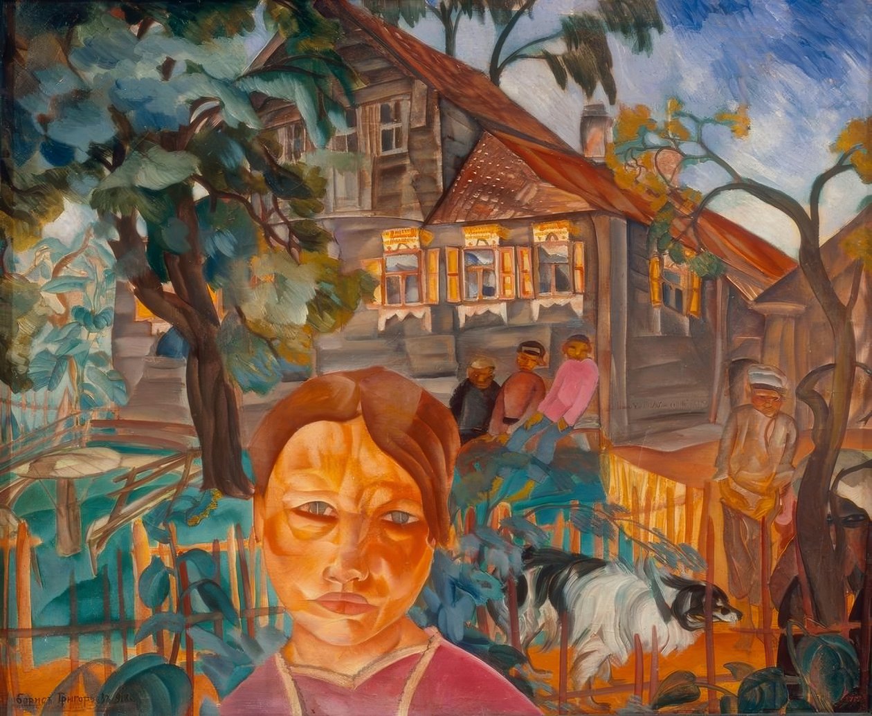 Landsbyen av Boris D. Grigorjew