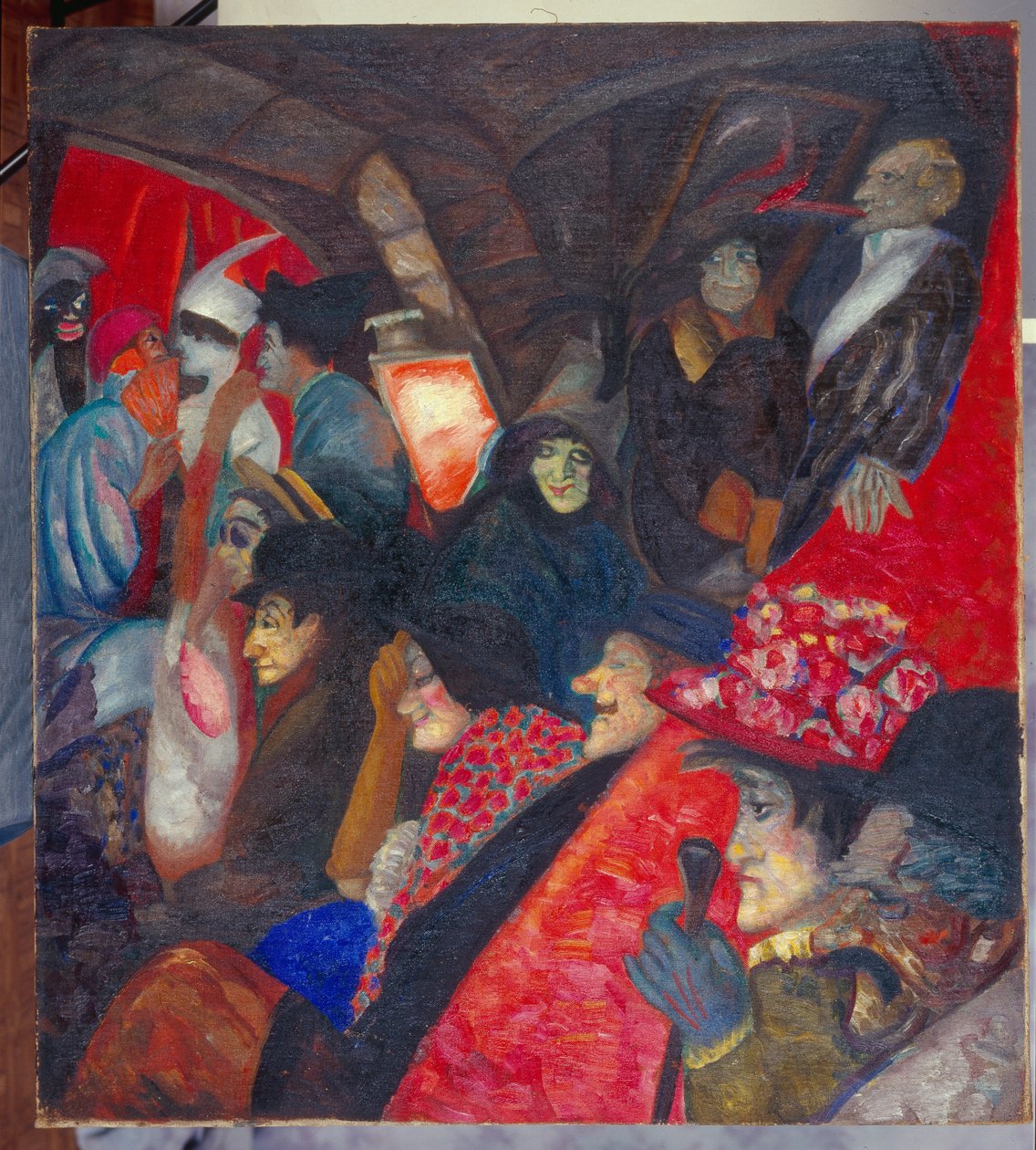 Cabaret Black Cat i Paris av Boris Dmitrievich Grigoriev