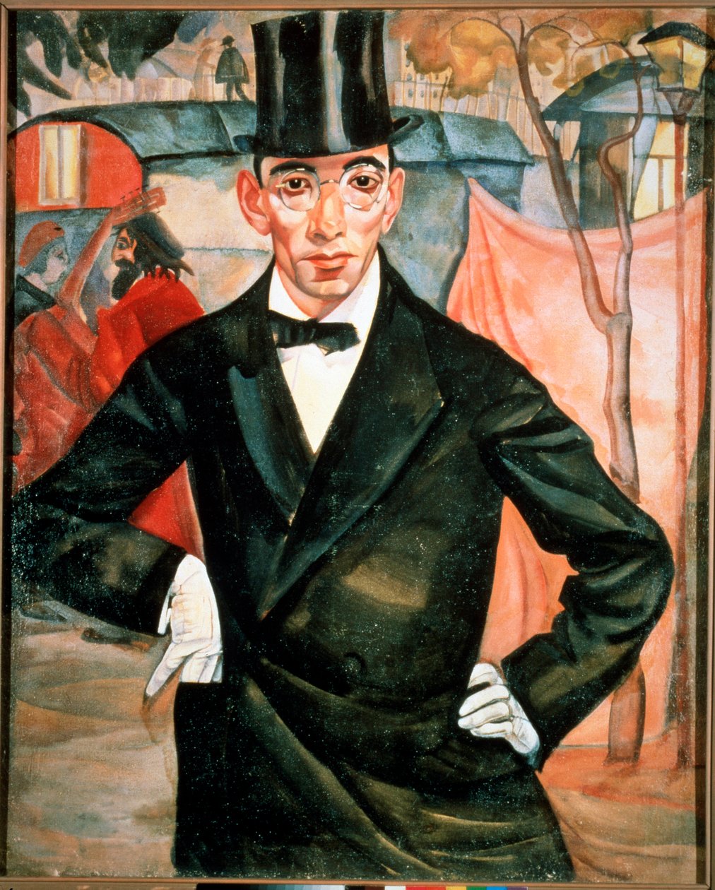 Portrett av kunstneren og fotografen Miron Sherling av Boris Dmitrievich Grigoriev