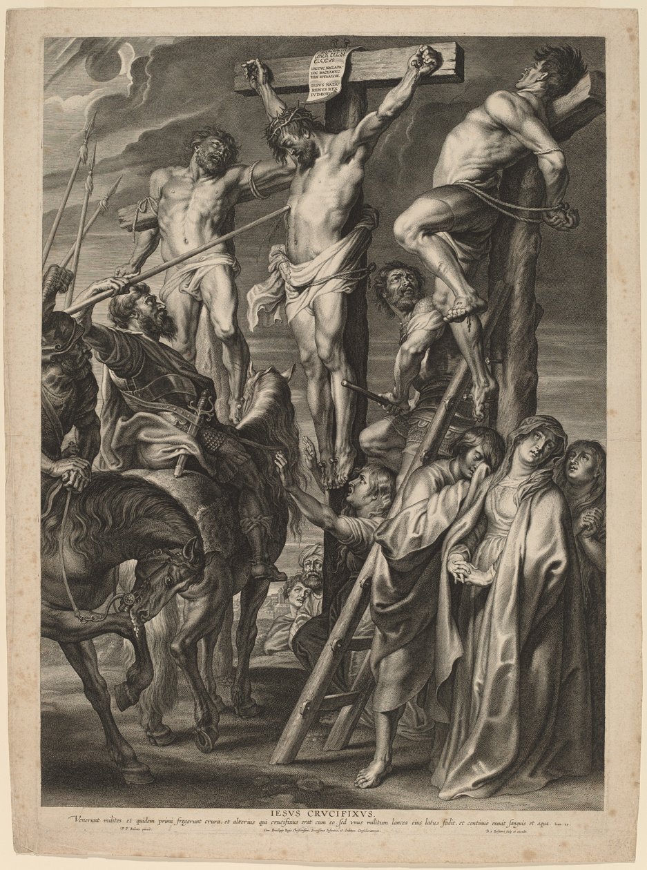 Spydslaget av Boëtius Adams Bolswert after Sir Peter Paul Rubens