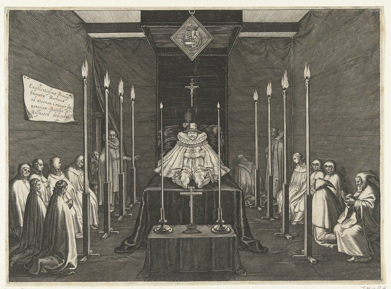 Praktseng av prins Philip William, 1618 av Boëtius Adamsz. Bolswert