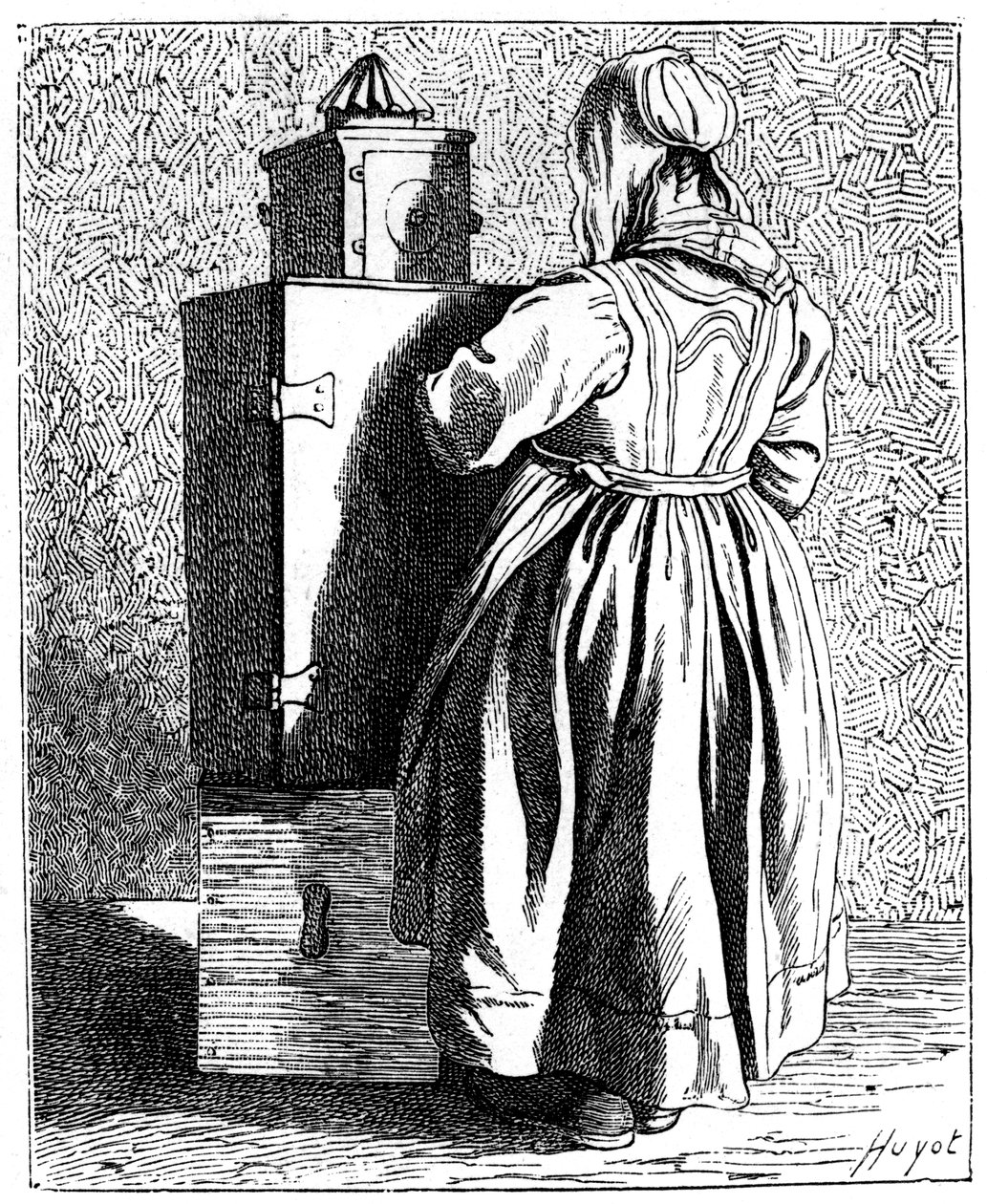 En magisk lykt, 1737-1742. av Bouchardon