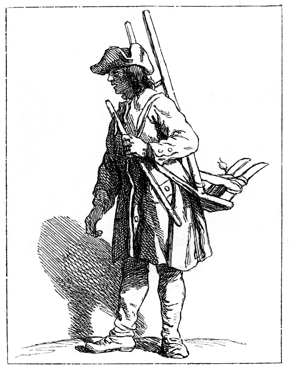 En gateportier, 1737-1742. av Bouchardon