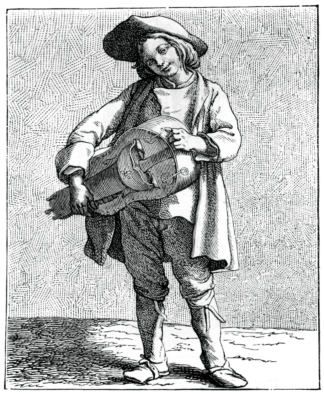 En løpebanespiller, 1737-1742. av Bouchardon