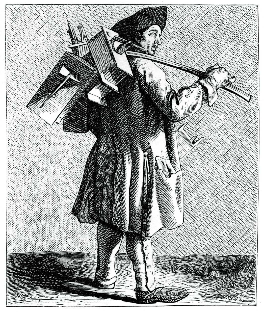 Død for rottene!, 1737-1742. av Bouchardon