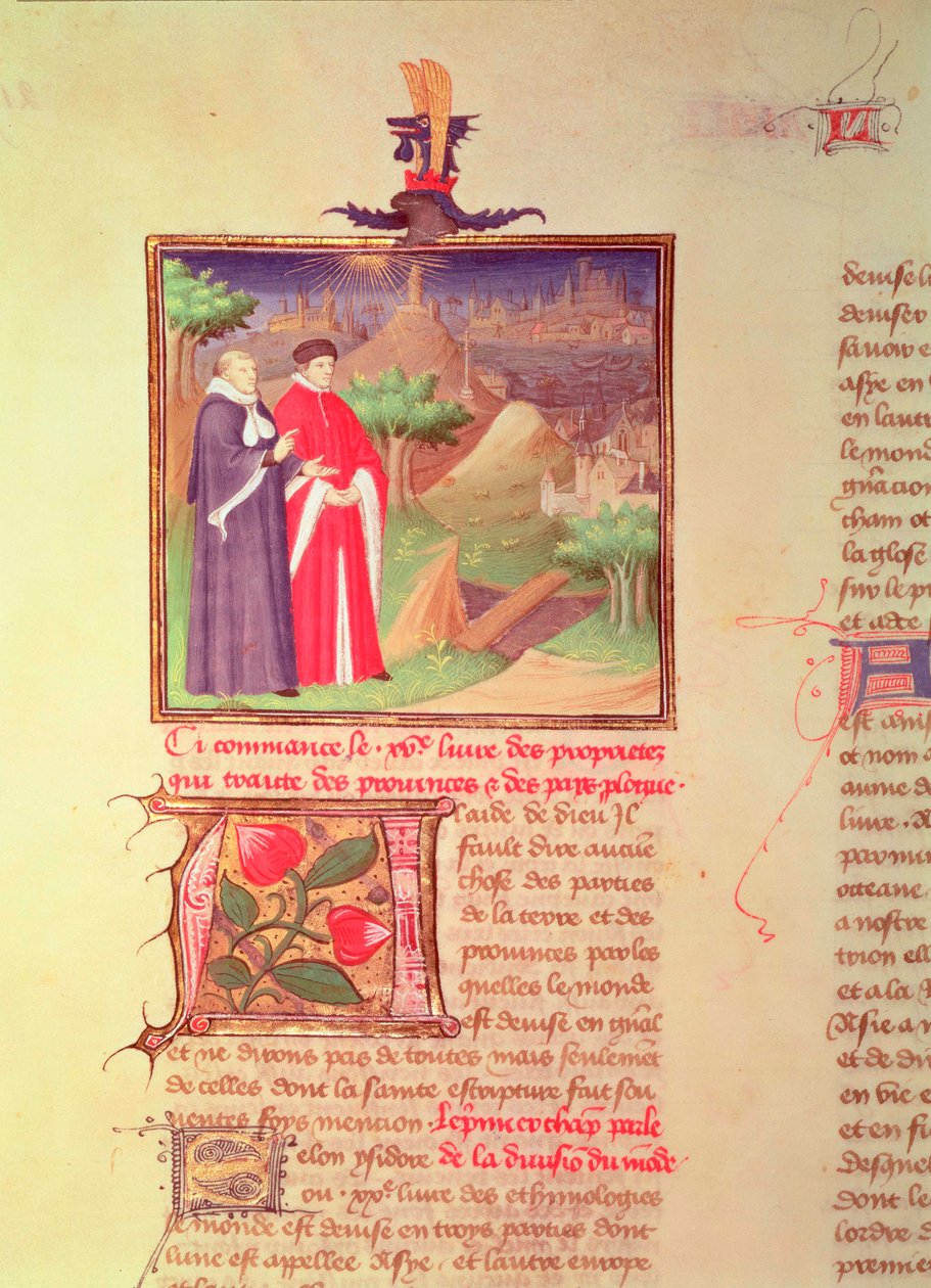 Fr 9141 fol.217v Scholar and Nobleman, fra 