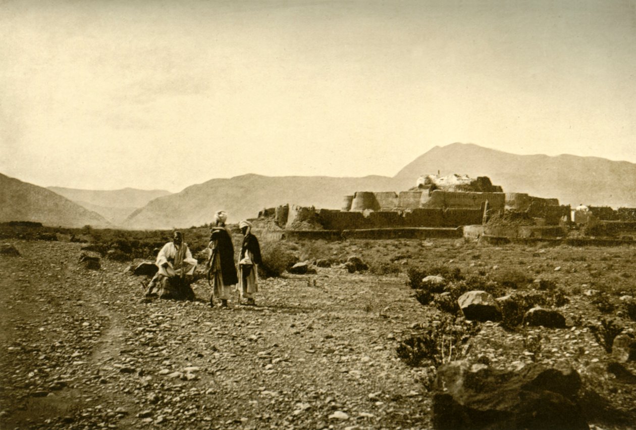 Fort Jamrud, Peshawur, 1901. av Bourne and Shepherd