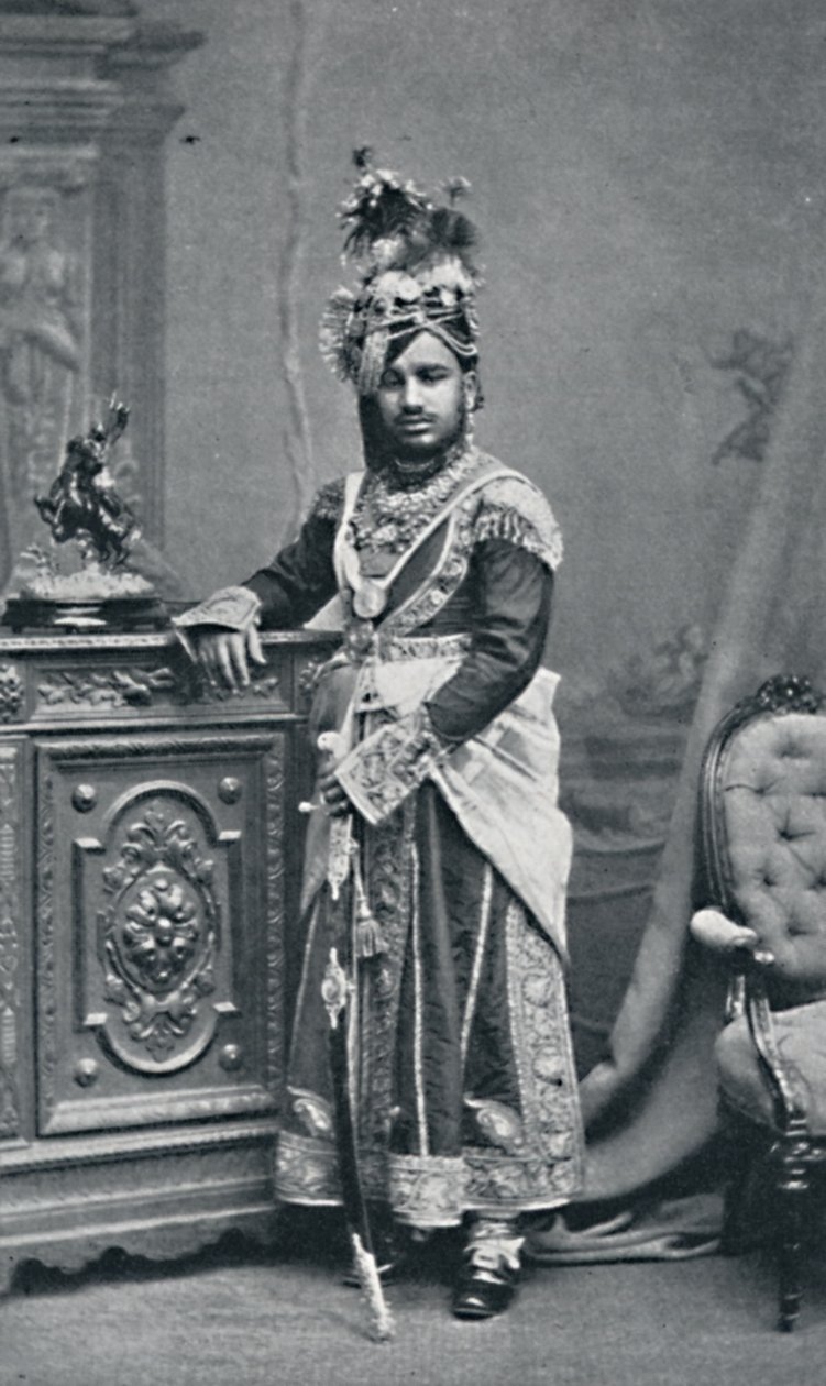 Raja av Rutlam, Central India Agency, 1902 av Bourne and Shepherd
