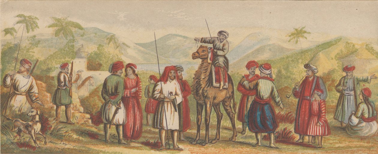 Orientalske scener av Bradshaw and Blacklock