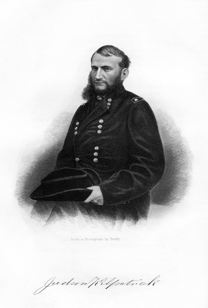 Hugh Judson Kilpatrick, generalmajor i American Union, 1862-1867. av Brady
