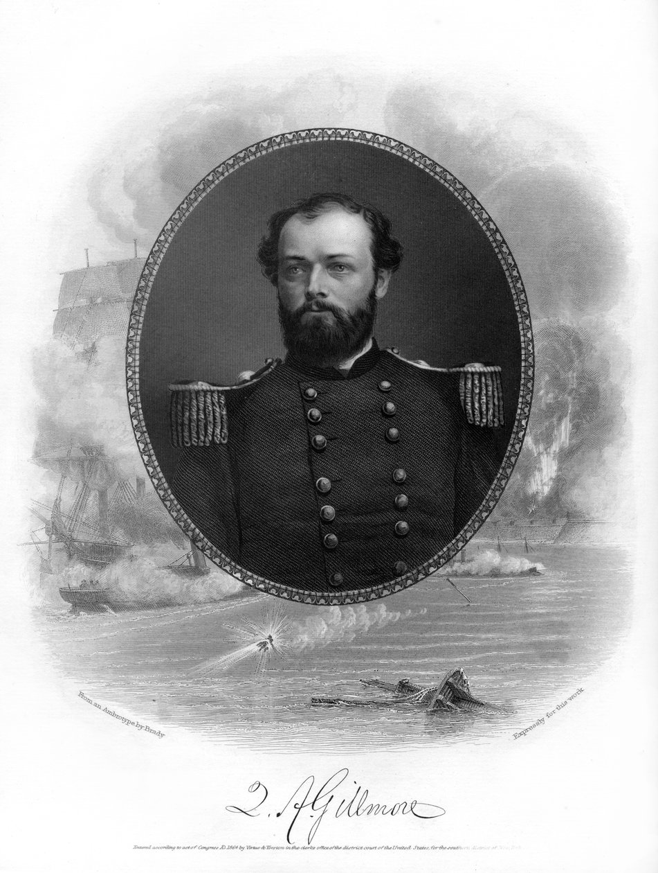 Quincy Adams Gillmore, generalmajor i American Union, 1862-1867. av Brady