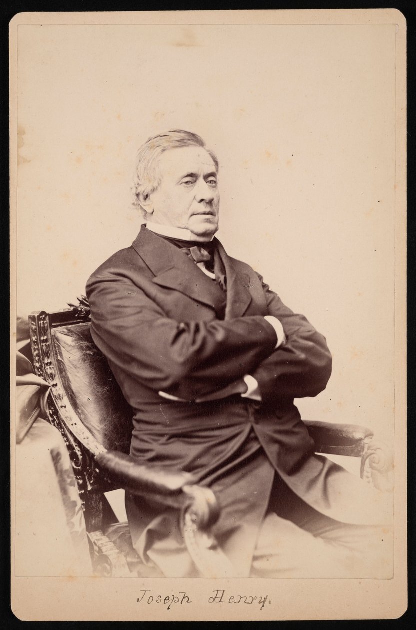 Portrett av Joseph Henry 1797-1878, mellom 1868 og 1878. av Brady