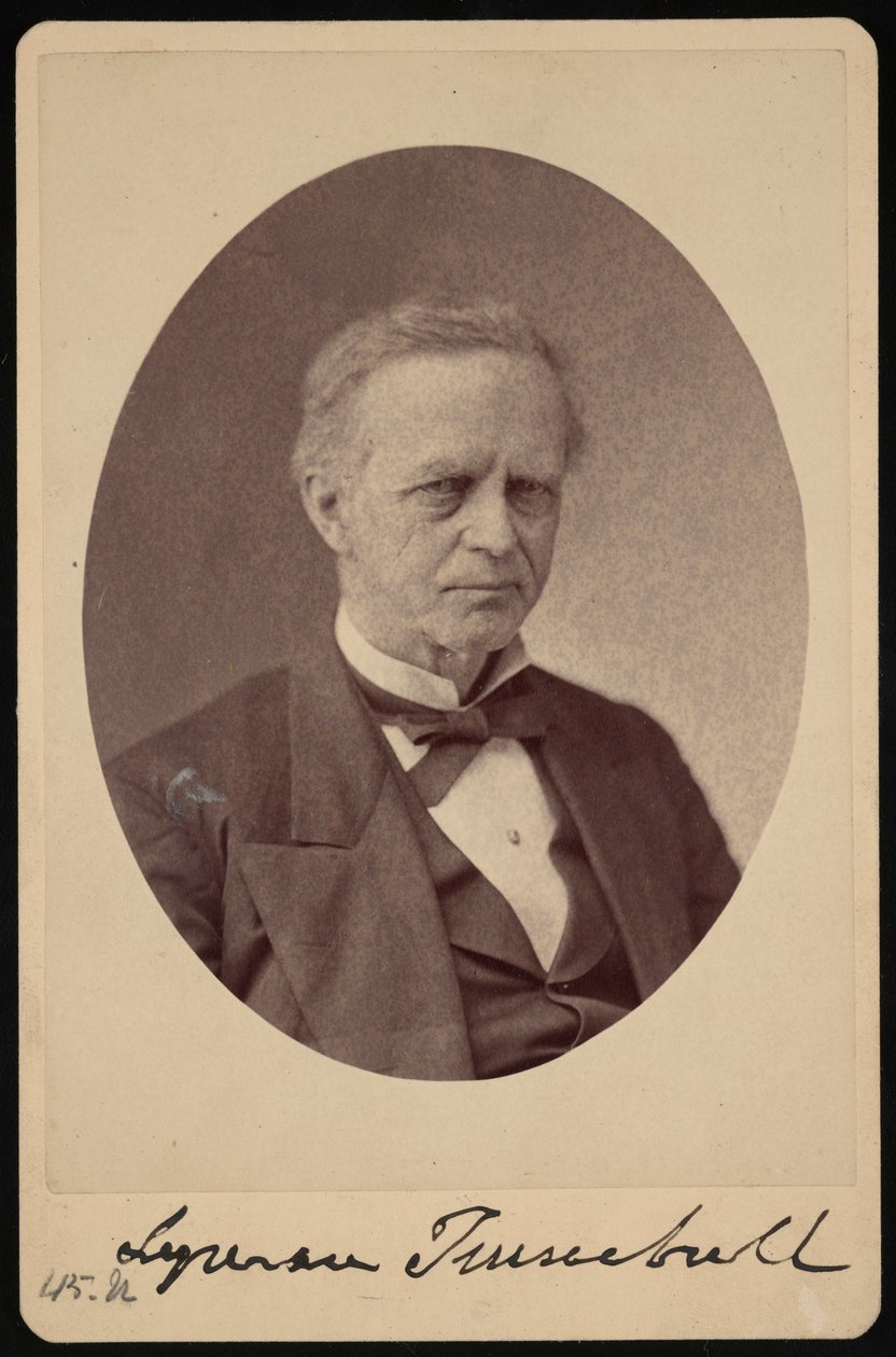 Portrett av Lyman Trumbull 1813-1896, mellom 1868 og 1881. av Brady