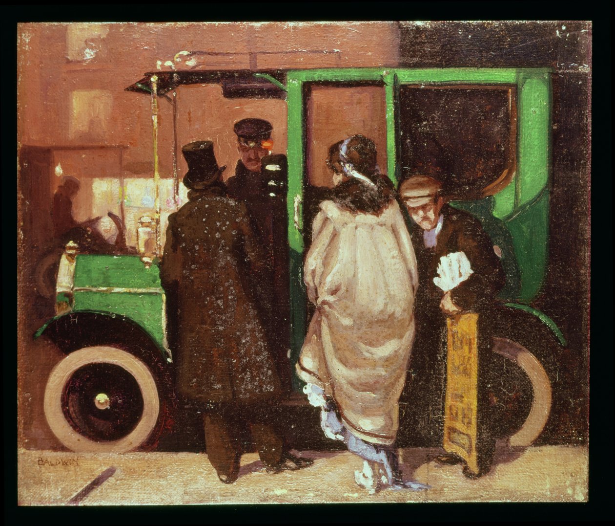 Taxi Cab, ca. 1908-10 av Brake Baldwin