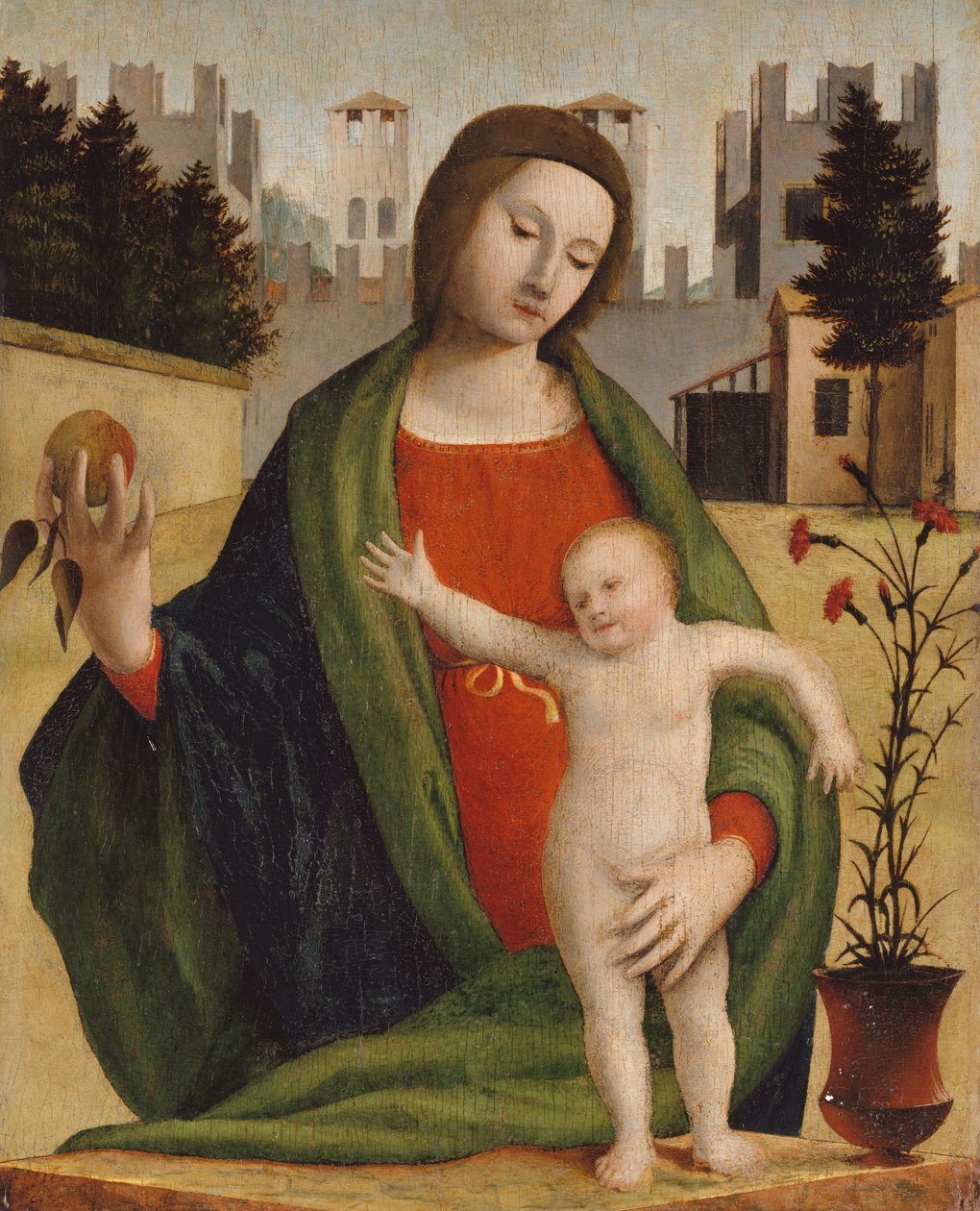 Madonna og barn, før 1508. av Bramantino