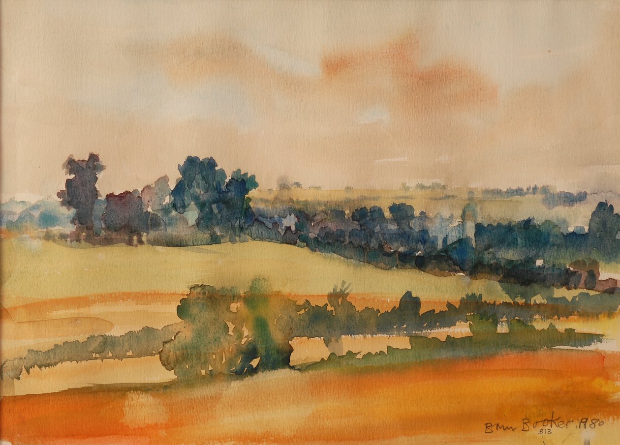 Ripening Fields, 1980 av Brenda Brin Booker