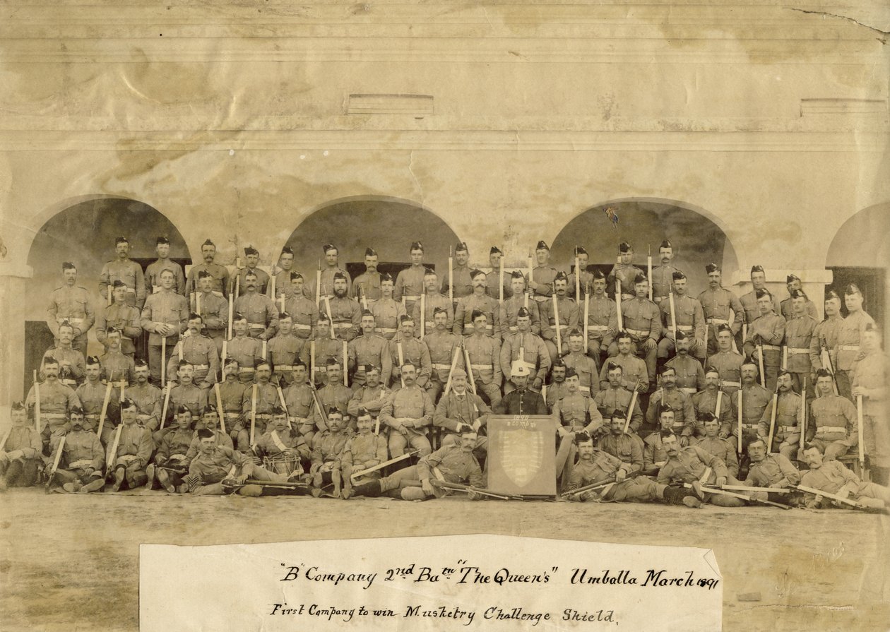B Company 2nd Battalion The Queen