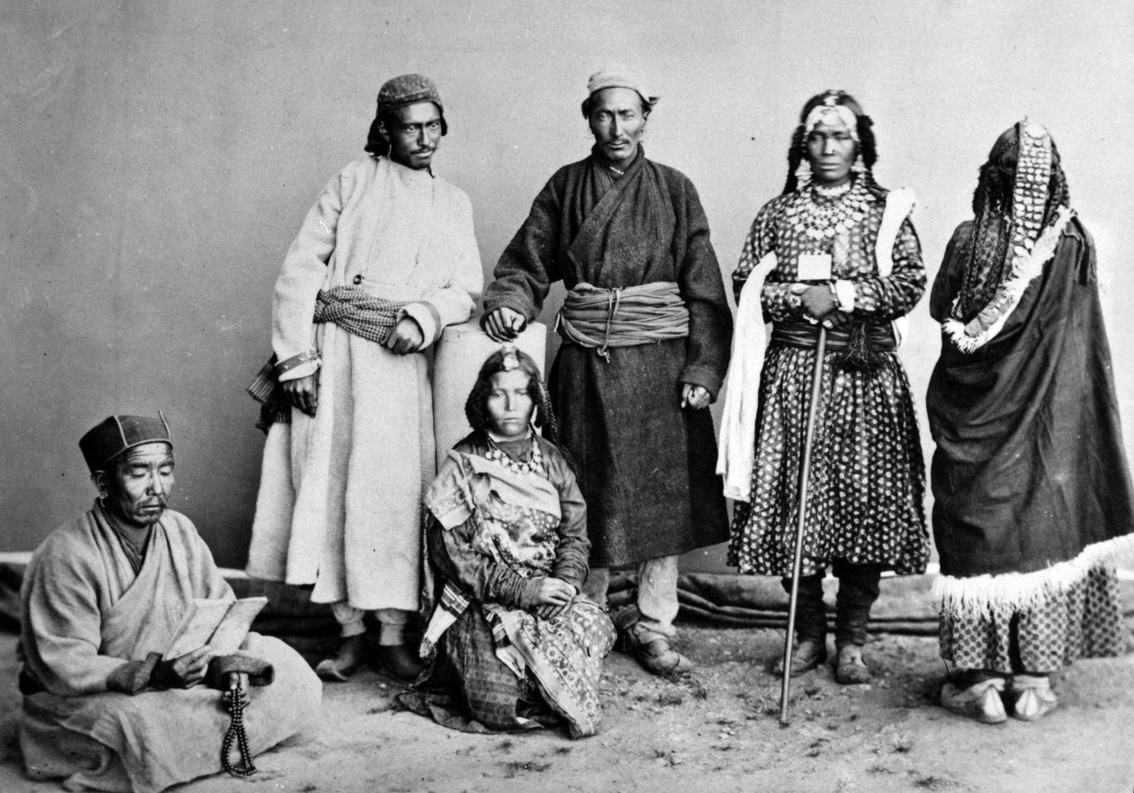 Bot People of Ladakh, ca. 1860-tallet av British Photographer