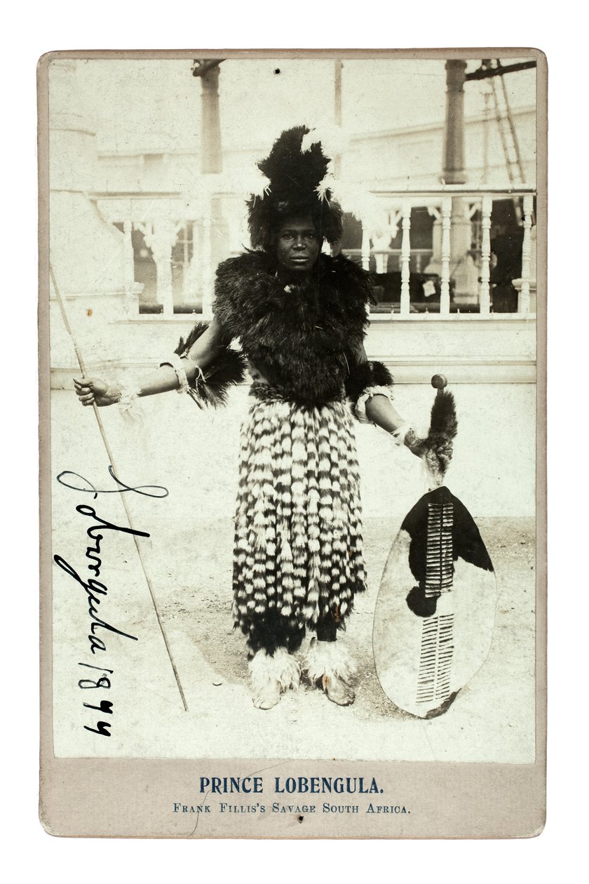 Prince Lobengula, England, 1899 (gelatinsølvtrykk) av British Photographer