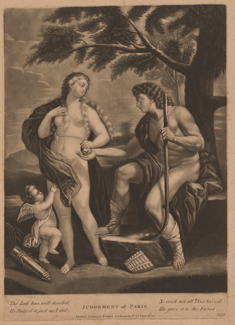 Paris-dommen av British 18th Century