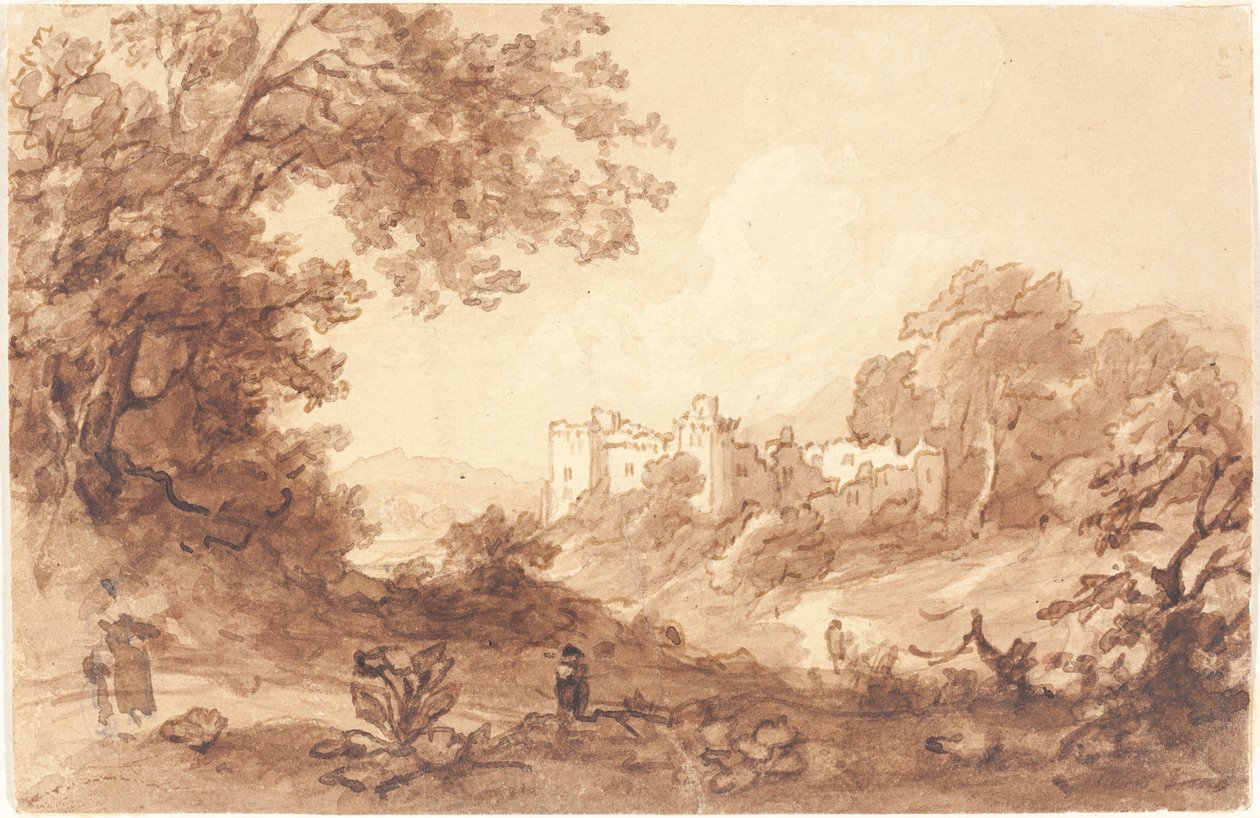 Carew Castle, Pembrokeshire av British 19th Century
