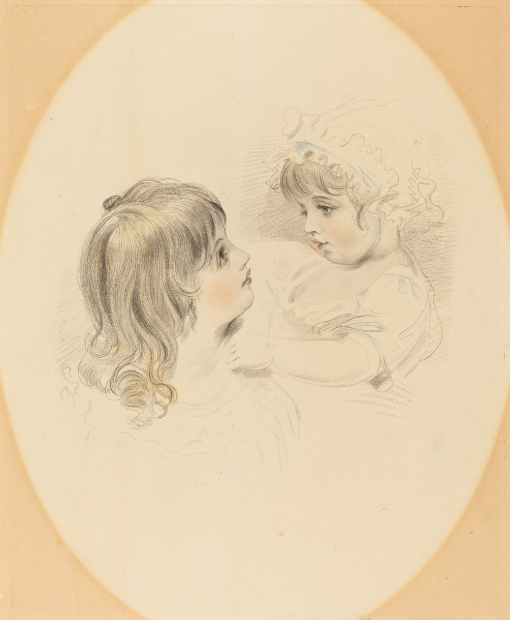 To barn av British 19th Century after George Henry Harlow