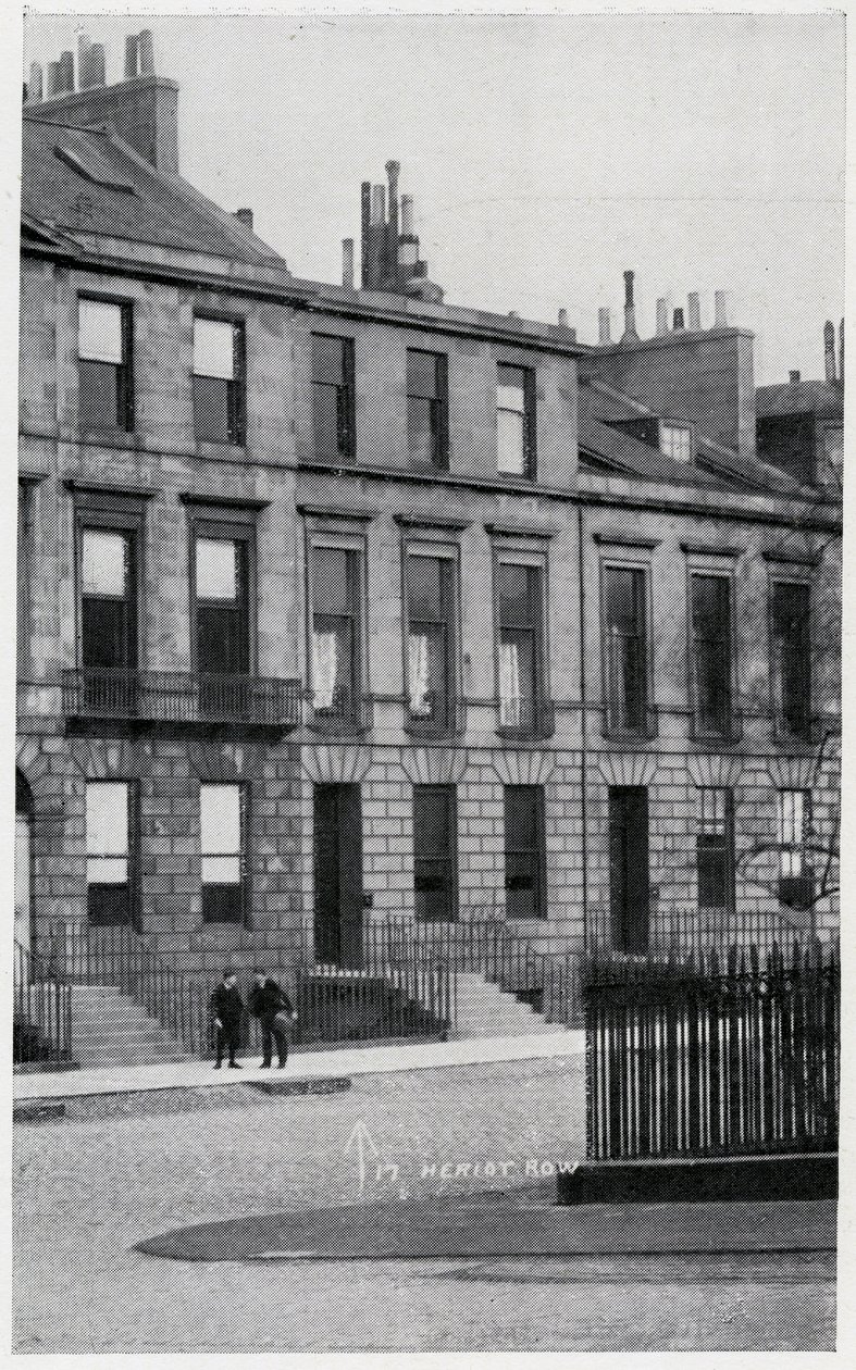 17, Heriot Row, hjemmet til Robert Louis Stevenson og hans familie i Edinburgh av British Photographer