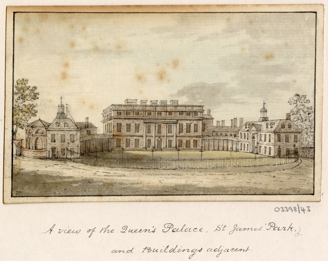 En serie skisser, utsikter i Storbritannia, kontinentet og Amerika 1772-1778 (akvarell) av British School